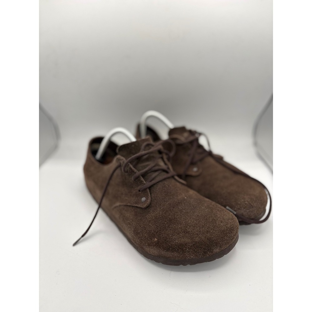Birkenstock Montana Mocha Brown Suede Lace Up Shoes Mens 43 L12 M10